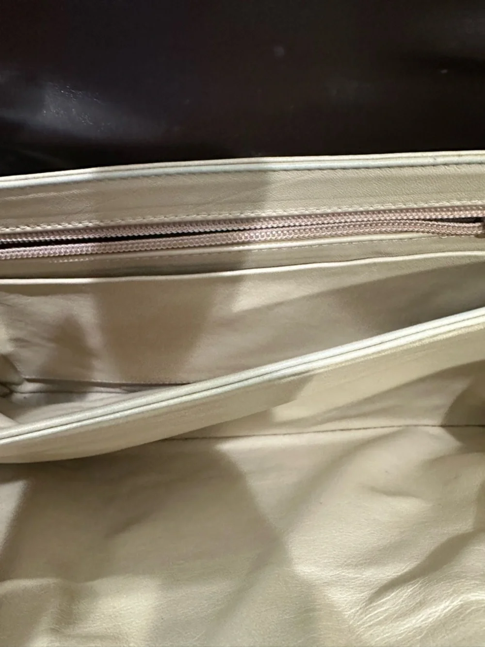 Vintage Loewe Anagram Leather Shoulder Bag Brown Spain Pre-LVMH Structured Flap - Picture 10 of 12